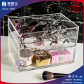 Acrylic Desktop Makeup Organizer with Acrylic Lipstick Holder